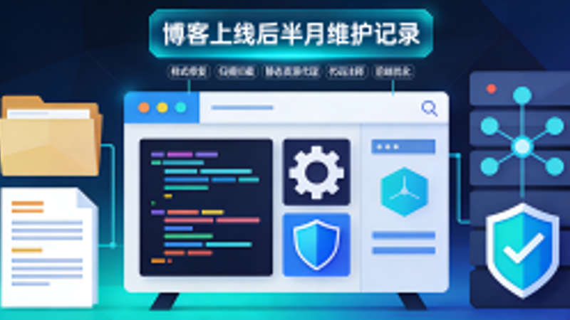博客上线复盘：从“可以打开”到“稳定好用”